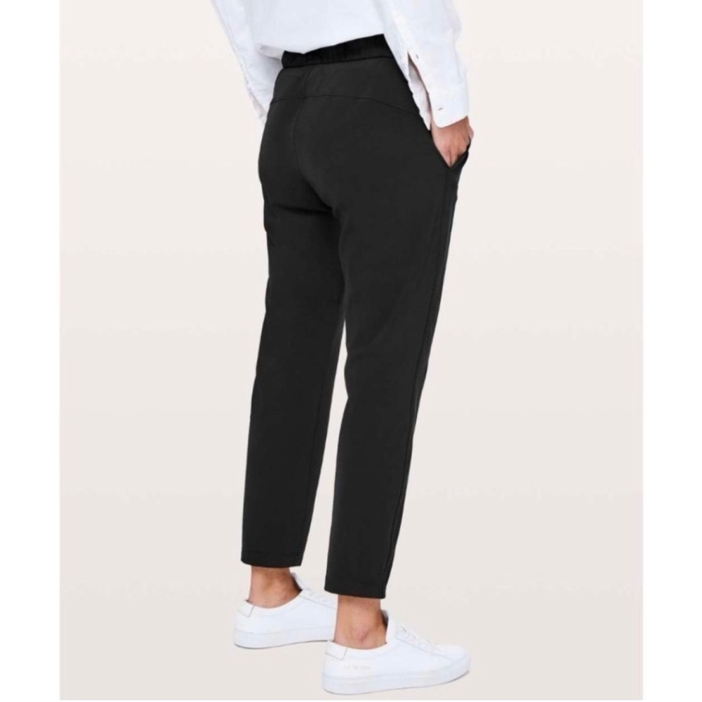Lululemon Women’s On The Fly Black Pants Size 6 - Picture 5 of 11